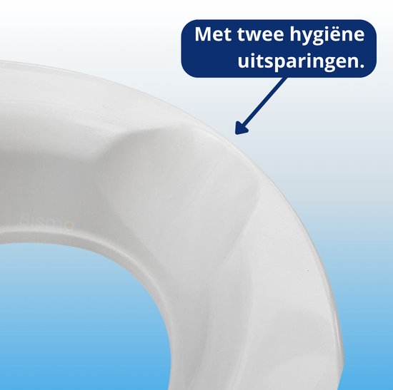 Toiletverhoger Ticco 2G met deksel - Verhoging van 10 cm - Gemaakt in de EU