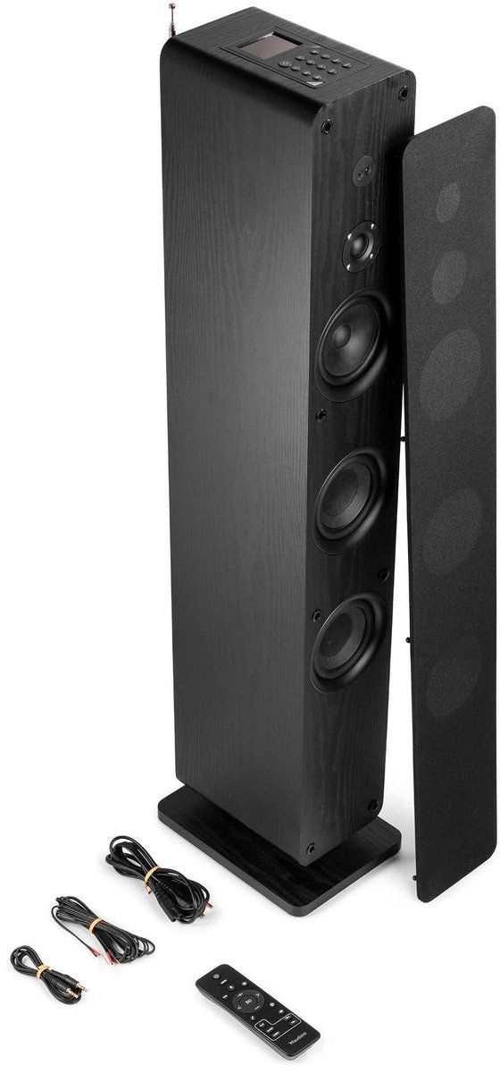 HiFi speakers - Audizio ARCO - Actieve speakers met DAB radio - Bluetooth pairing - 320W - Zwart van Merkloos — afbeelding 3