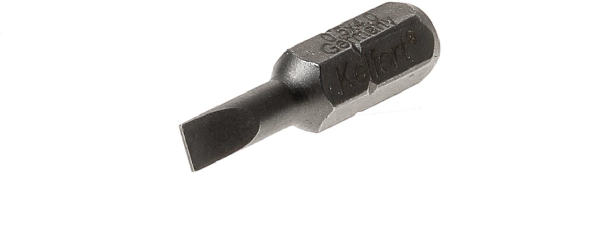 Magna 1/4inch insertbit L=25mm sl 0.5x4.0mm