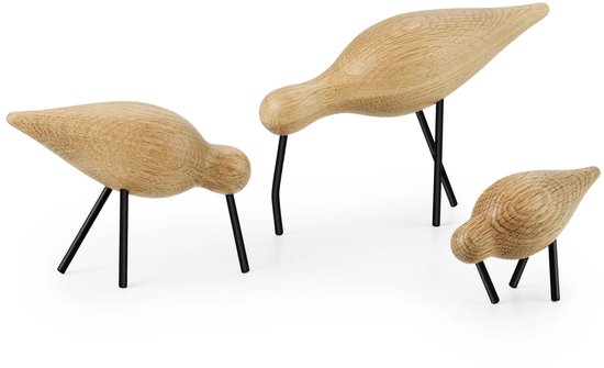 Normann Copenhagen Shorebird M - Kunst - zwart