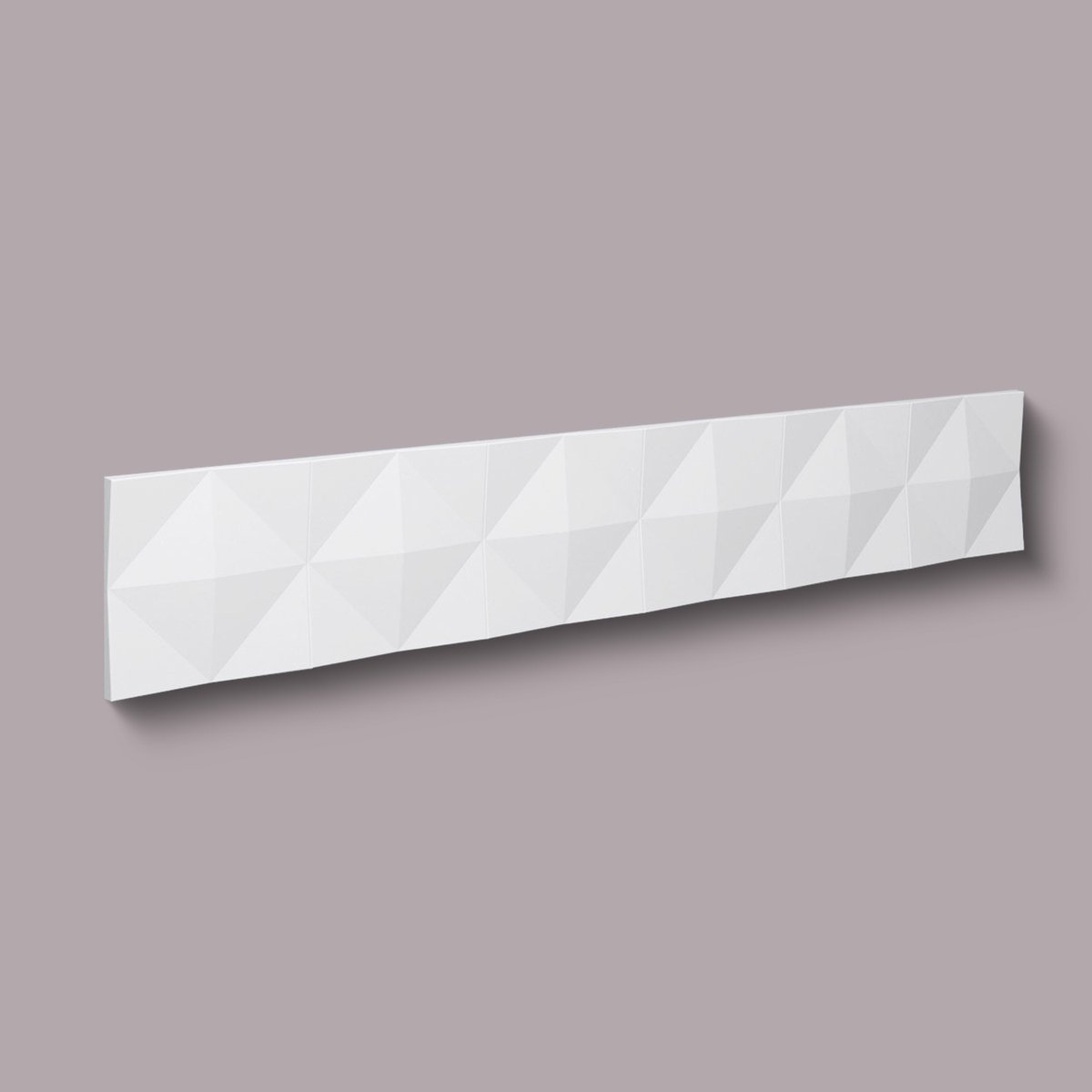 3d muurpaneel NMC PYRAMID ARSTYL Noel Marquet Wandpaneel Sierelement modern design wit 0,22 m2