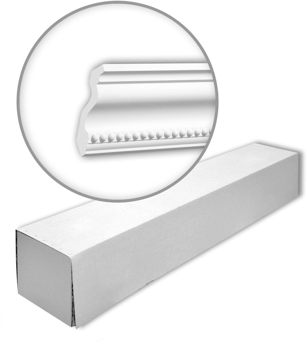 Profhome 150216 1 doos 9 stukken Kroonlijst 18 m