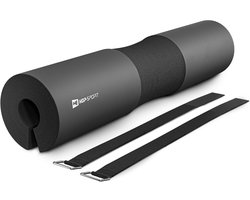 Hop-Sport – Halterstang Kussen – Voor Squats en Hip Thrusts – Met Sluitriemen – Geschikt voor 30 mm Halterstangen