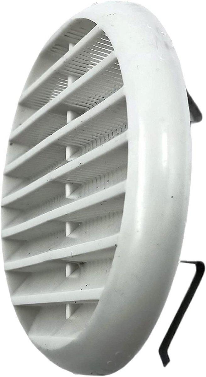 Ronde Ventilatie Roosters 2 Stuks Verstelbaar 150 mm met Insectenbescherming