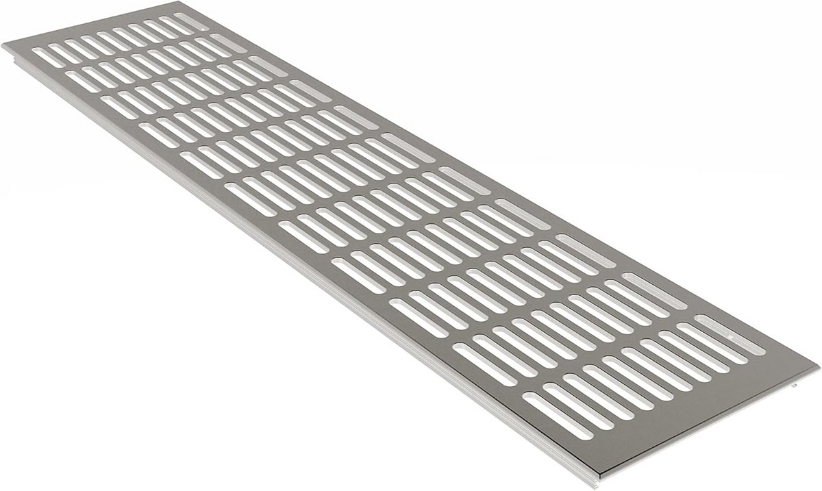Ventilatierooster Aluminium 130 mm - Diverse Kleuren en Lengtes