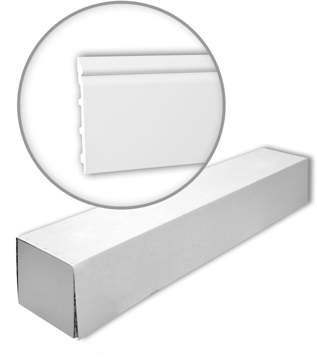 Profhome 153110 1 doos 10 stukken Plint 20 m
