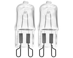 Modee Ovenlamp Halogeenlamp G9 - 40W 490lm 230V - Warm Wit Licht - 300 Graden - Dimbaar - 2 stuks