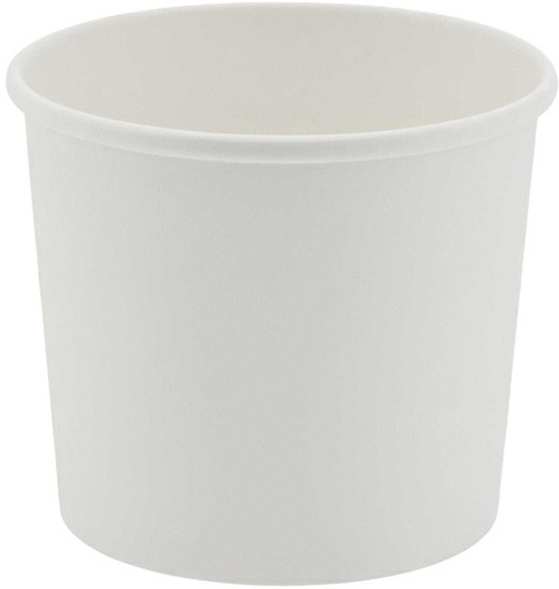 Kartonnen IJsbekers Wit Groot 360ml/12oz - 1.000 stuks.