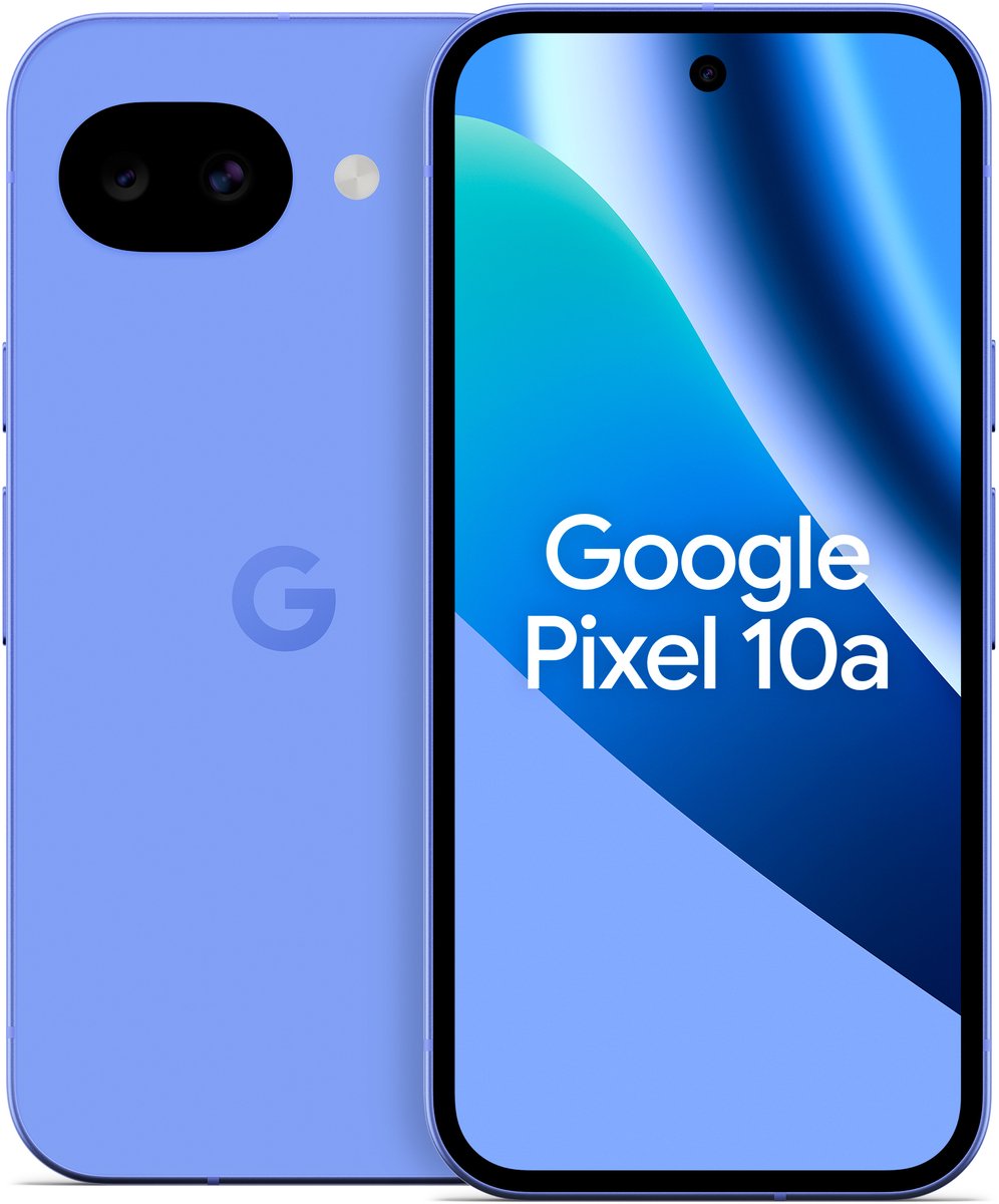 Google Pixel 10a 16 cm (6.3") Dual SIM Android 16.0 5G USB Type-C 8 GB 128 GB 5100 mAh Lavendel