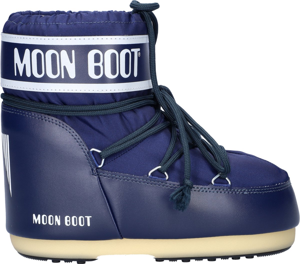 Moonboot the Original Icon Low dames snowboot Donkerblauw