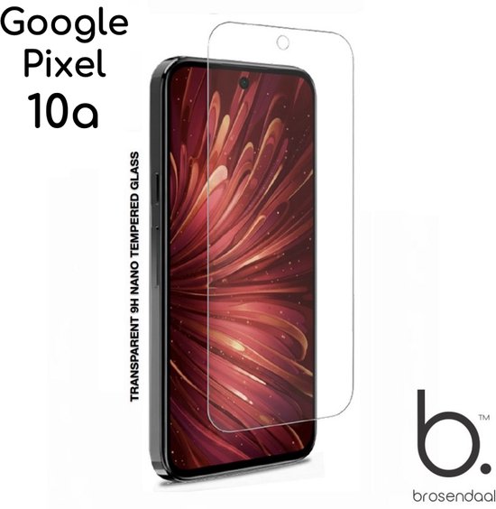 Transparante 9H nano screenprotector voor Google Pixel 10a.