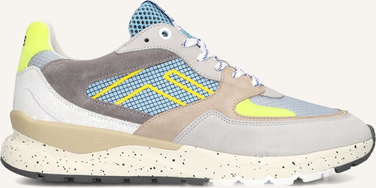Floris Van Bommel Sfm-10243 De Treener Sneakers - Suède - Heren - Grijs - Maat 48⅔