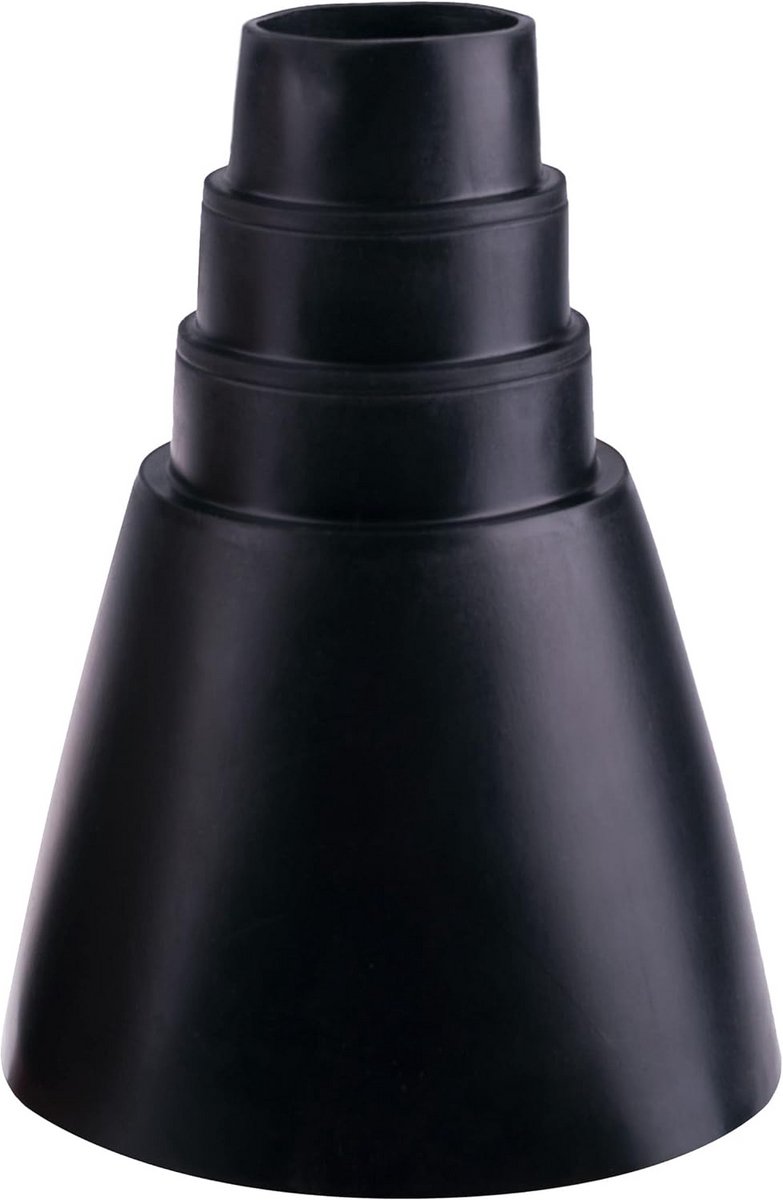 Universele rubberen manchet voor antennemasten - Zwart - 32-60 mm - UV-bestendig en elastisch