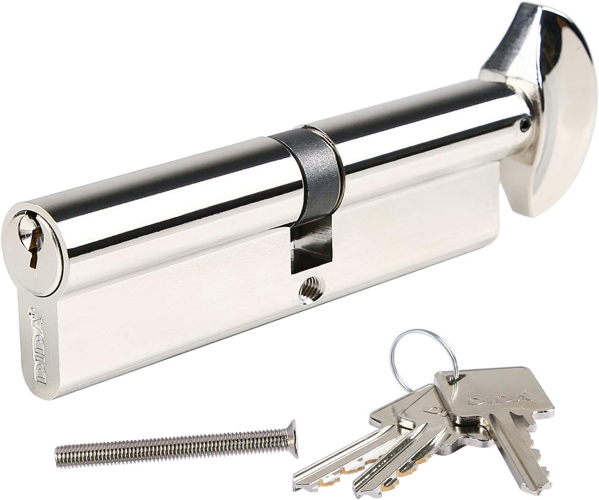 Veilige Euro cilinderslot 95 mm met 3 sleutels voor UPVC deuren - anti-pick, anti-bumper, anti-boren