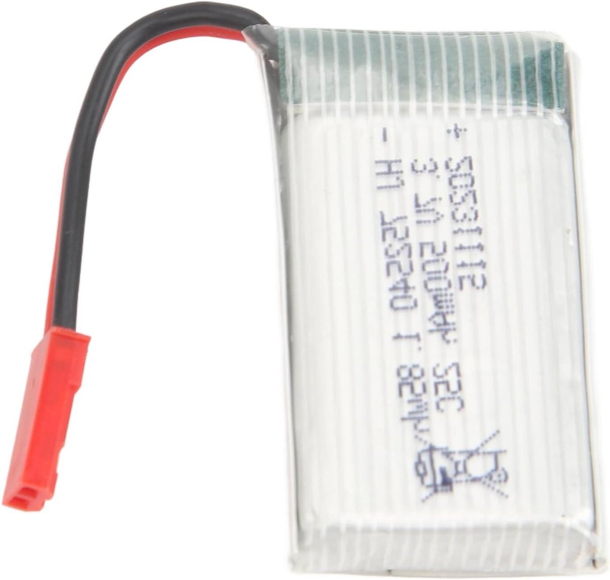 RC drone accu 3.7V 500mAh voor X5C vervanging - hoge capaciteit - JST plug