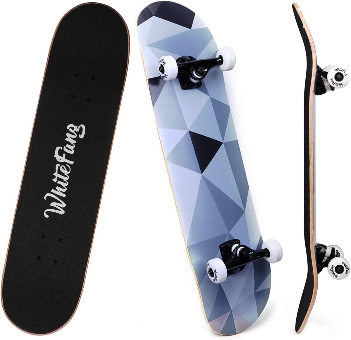Compleet Skateboard voor Beginners - 31 Inch Houten Trickboard