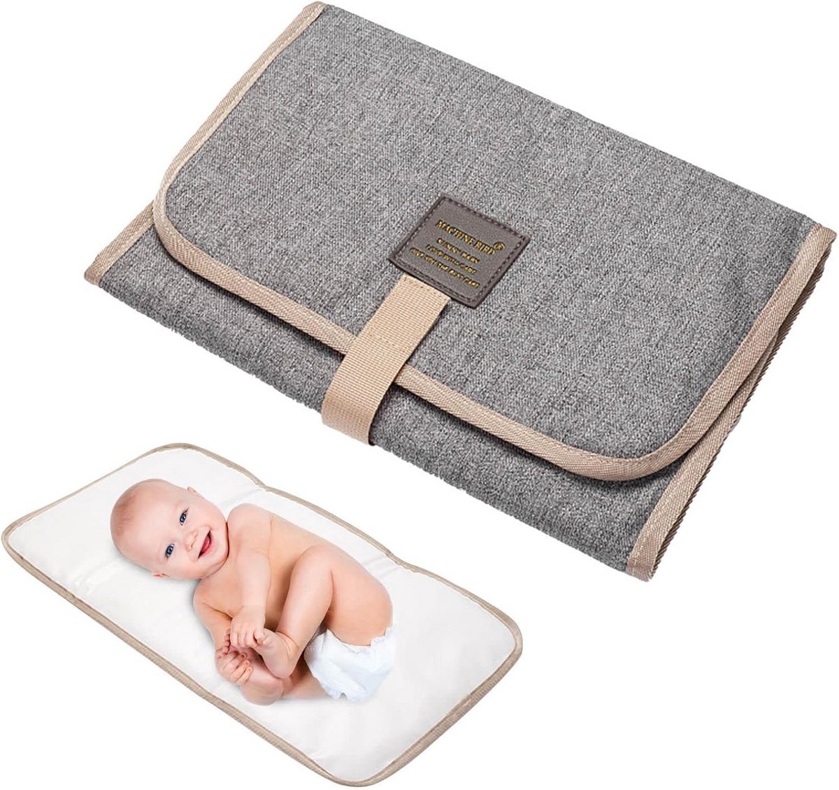 Draagbare en Opvouwbare Verzorgingsmat voor Baby's - Waterdicht en Lichtgewicht