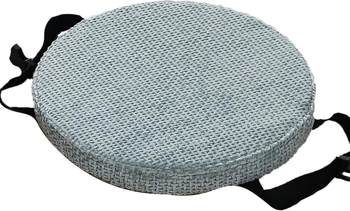 Ronde Stoelkussens met Hoge Dichtheid Schuim - Antislip & Wasbare Hoes