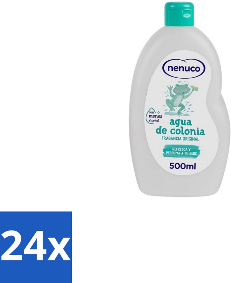 Nenuco – Haarlotion – Agua de Colonia – 500 ml - Voordeelverpakking - 24 stuks