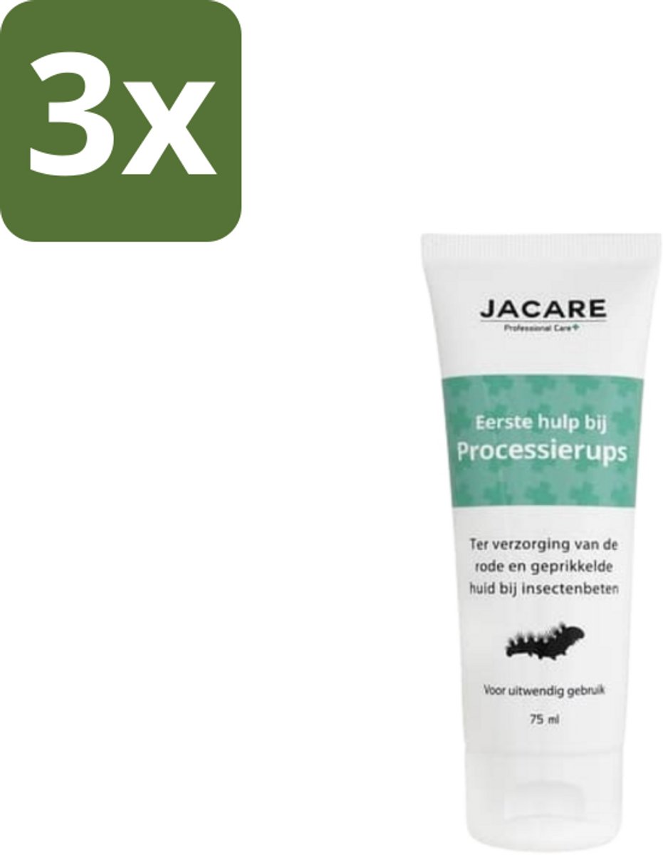 Jacare – Gel – Processierups – 75 ml - Bulkverpakking - 3 stuks