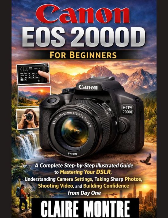 Canon Eos 2000D For Beginners - cover