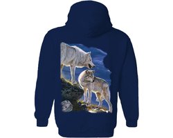 Tundra Wolf The Coloured House Hoodie S