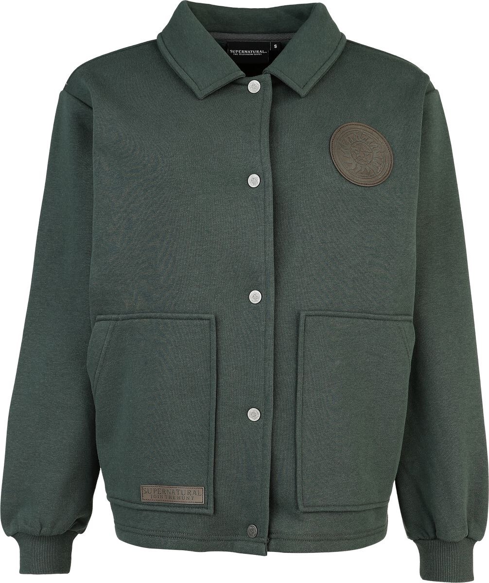 Supernatural Moons and Salt Circles Dames Cardigan - groen - S