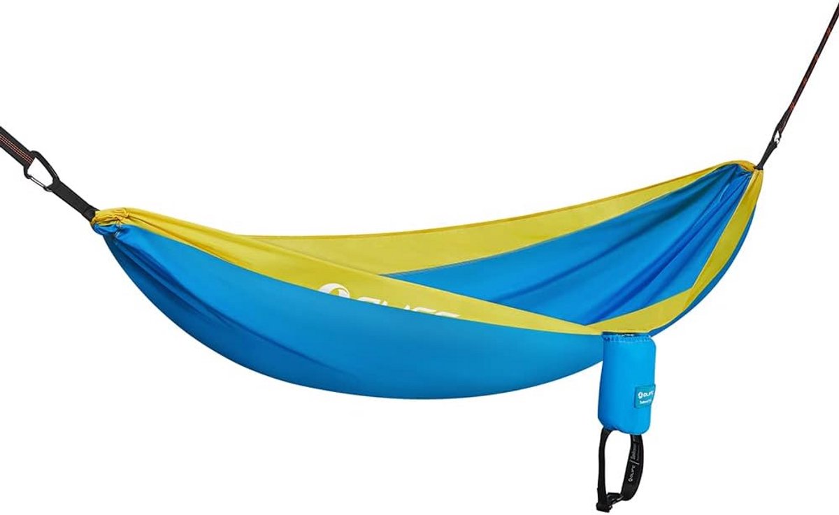Ultralichte Camping Hangmat voor Buiten - Inclusief Set - Compact en Blauw