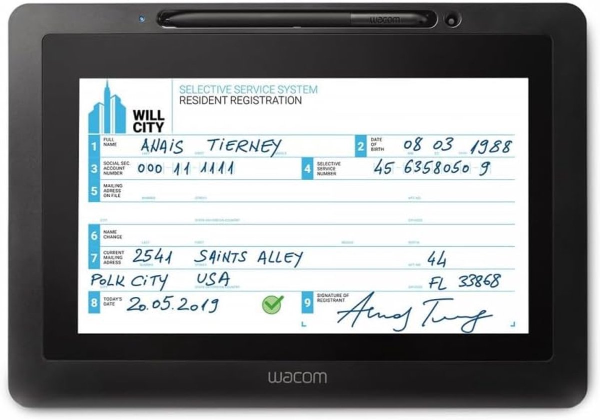Pen Tablet - Tekentablet Scherm - Digitaal Tekenen - 2048 Drukgevoeligheid - 10.1 Inch - Zwart