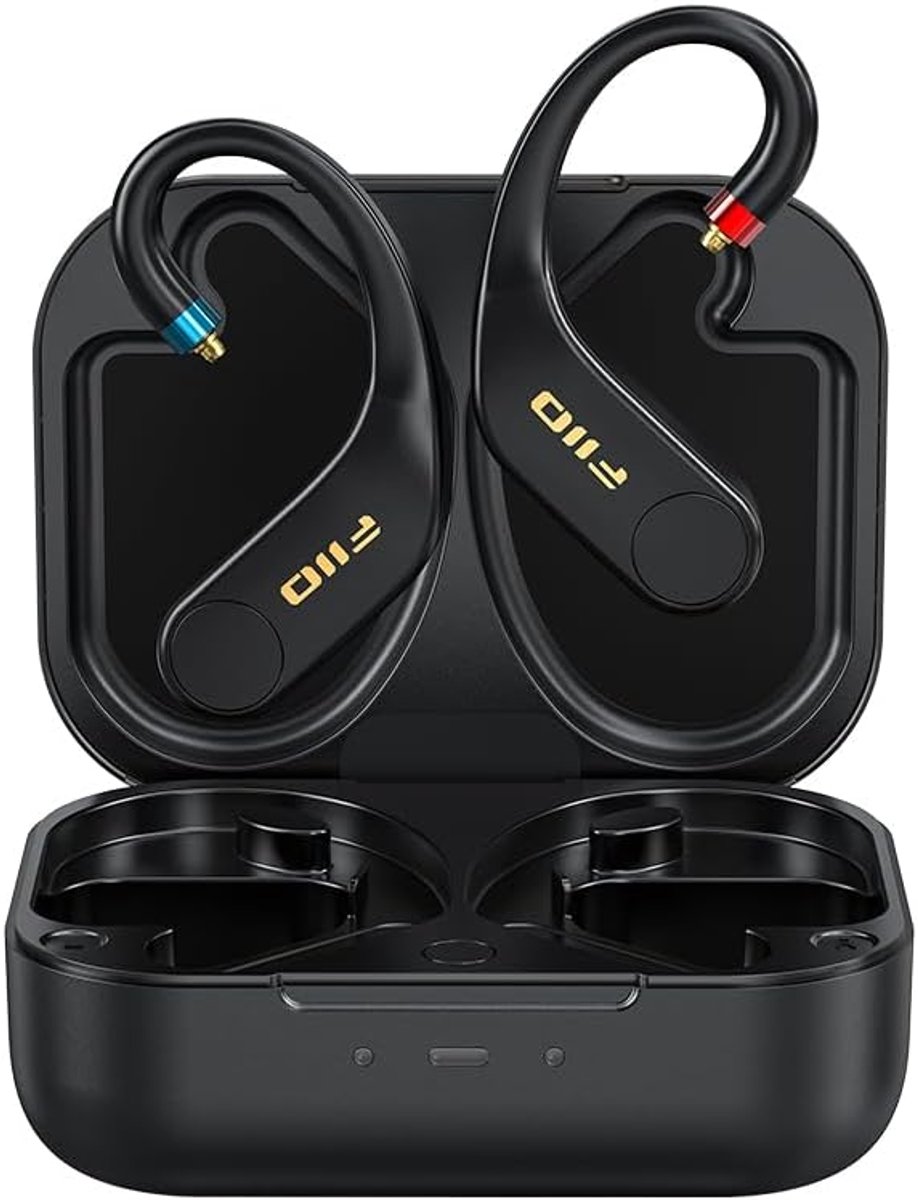 Draadloze Audio Modules - Oordopjes Versterker - Muziek Luisteren - Afneembare Oordop Connectoren - 20 Uur Batterij - Zwart
