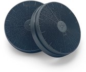 Fixem Koolstoffilter geschikt voor Inventum, Candy 2KSF002, 49037930 – Set van 2 stuks – Ø175 mm x 34 mm – Afzuigkap filter – Koolstoffilter voor vet en geur – Vervangt 49037930, 35419, ATLCF110 – Geschikt voor diverse modellen