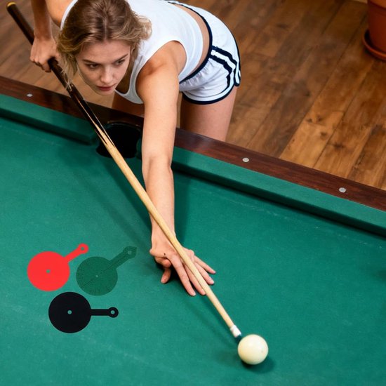 Biljart Richttrainer Pad - Pool Oefenmat - Precisie Shots Oefenen - Set van Drie Stuks - 95 x 57 cm — afbeelding 3