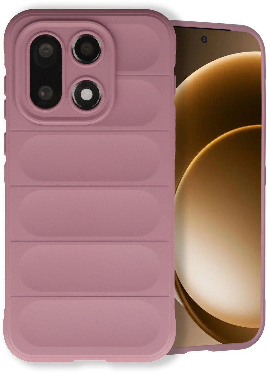 imoshion Hoesje - Geschikt voor OnePlus 15 - EasyGrip Backcover - Paars