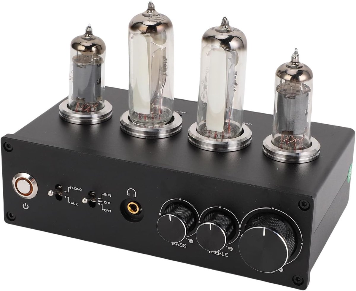 Phono Voorversterker - Audio Versterker - Hifi Stereo - Elektronische Buizen - Compact Formaat