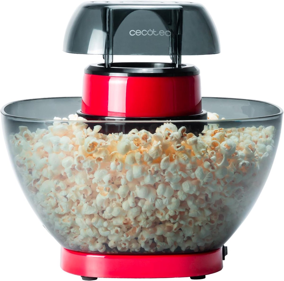 Popcorn Machine - Snack Maker - Thuis Films Kijken - Hete Lucht Systeem - 44x17.5x29 cm - Zilver