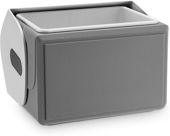 Compacte Koelbox - Lunchbox Koeler - Dagtochten Sport - Eenvoudig Openen - 14 Liter Capaciteit - Grijs — afbeelding 5