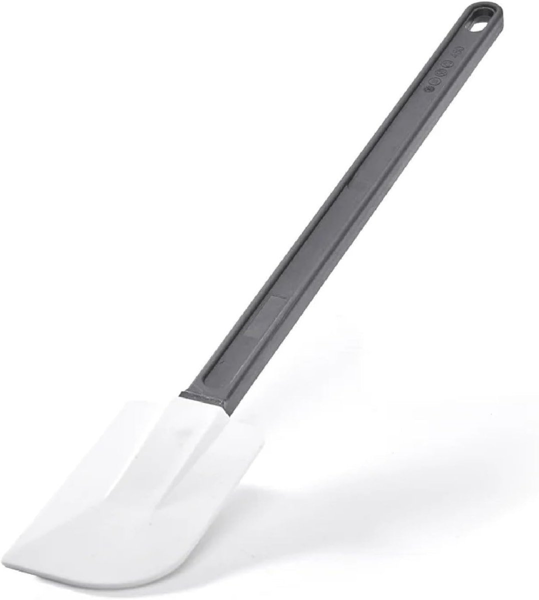 Deegschraper - Spatel - Bakken en Koken - Hittebestendig tot 260°C - 34 cm - Zwart