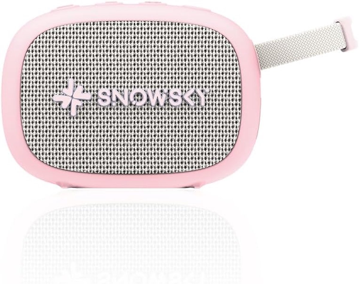 Draagbare Bluetooth Luidspreker - Outdoor Speaker - Muziek Luisteren - 21 Uur Speeltijd - 45mm Speaker - Roze