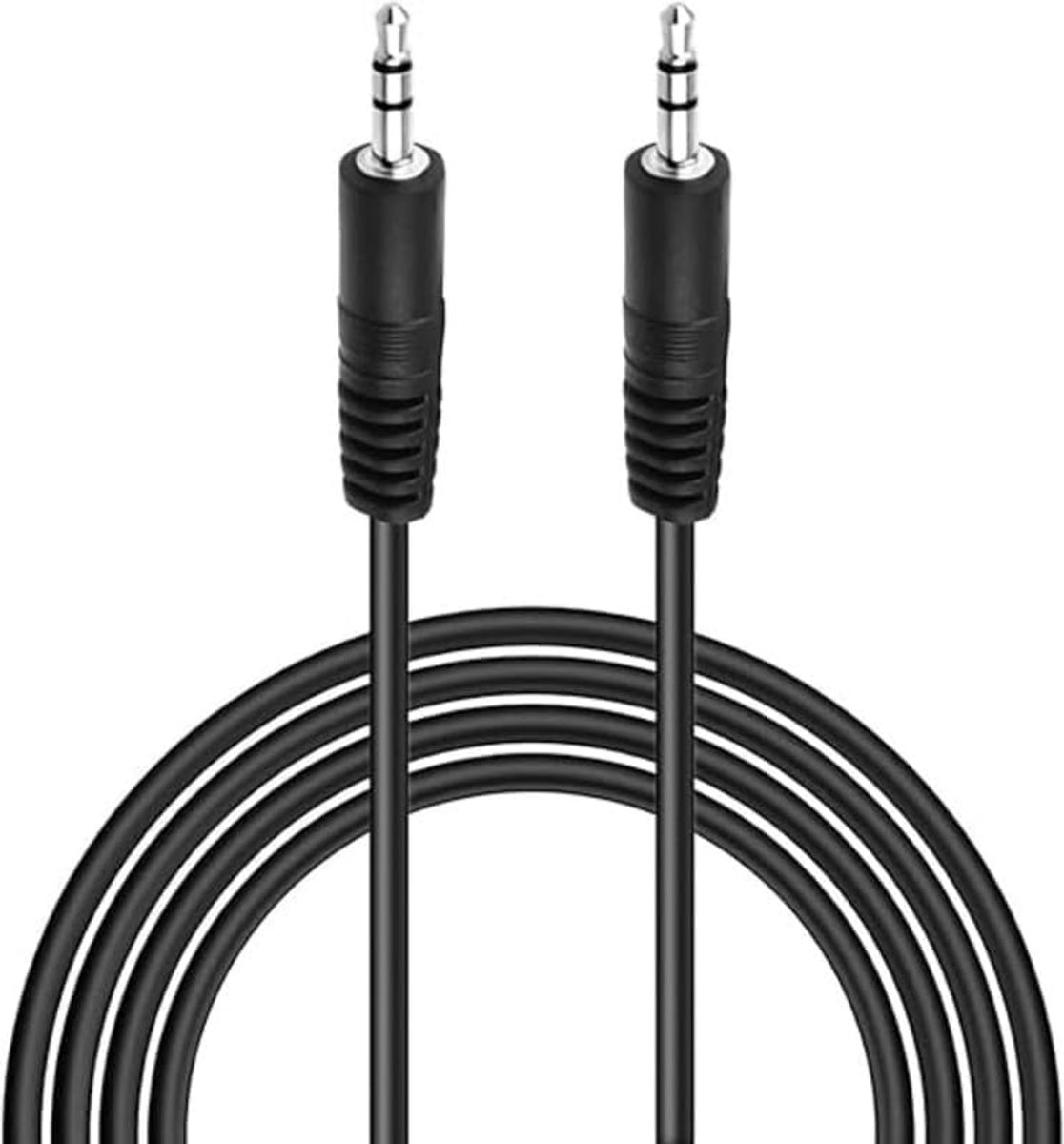 Audio Kabel - Verbindingskabel - Signaal Overzetten - Universele Aansluiting - Zwart