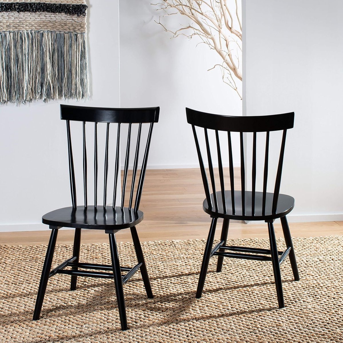 Eetstoel Set - Stoelen voor Eettafel - Comfortabel Zitten - Stijlvol Design - 43x44x91cm -