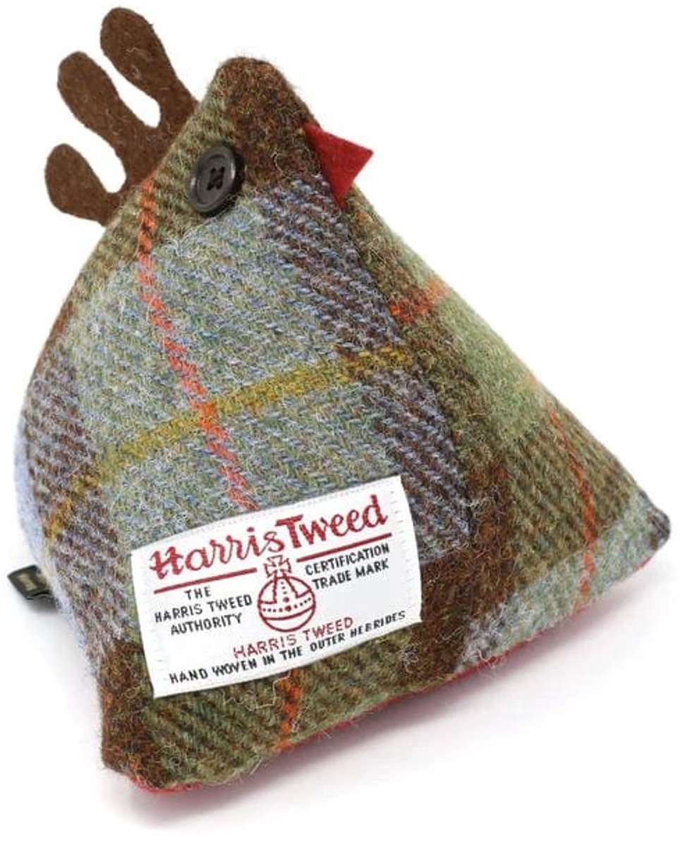 Deurstopper Kip Macleod - Harris Tweed - Handgemaakt - Caroline Wolfe Murray Scotland