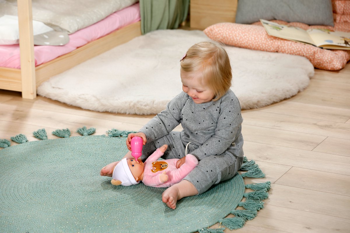 BABY born Interactieve Rosie (30 cm) - zachte babypop, 6 geluidseffecten, fles en speen - vanaf 1 jaar — cadeau in Spellen & Speelgoed - foto 4