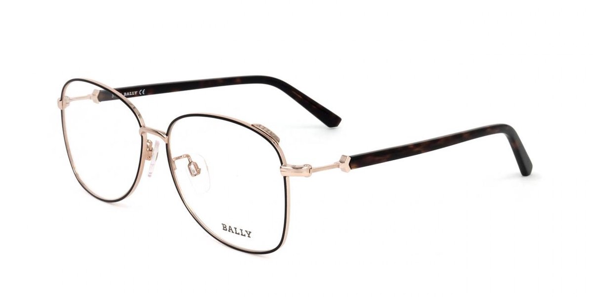 Bally BY5045 H Black 55/14/145 WOMAN Brilmonturen