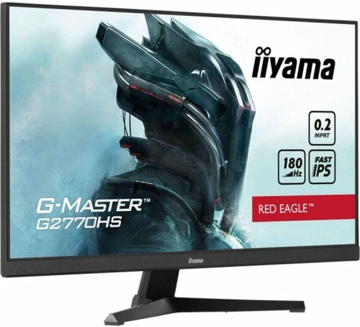 27 inch monitor - IPS scherm - Snelle games - 180Hz refresh rate - 1920x1080 resolutie - Zwart