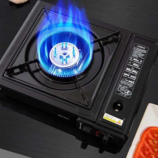 Propaan Kookstel - Draagbare Kachel - Outdoor Koken - Winddichte Brander - 30x35x10 cm — afbeelding 2