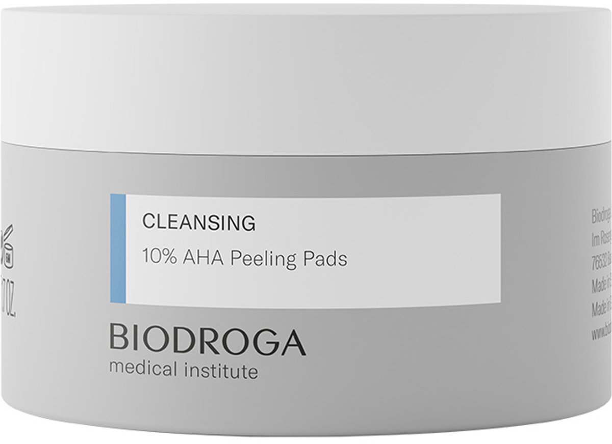 Biodroga Cleansing AHA Peeling Pads - 40ml - Verfijnend