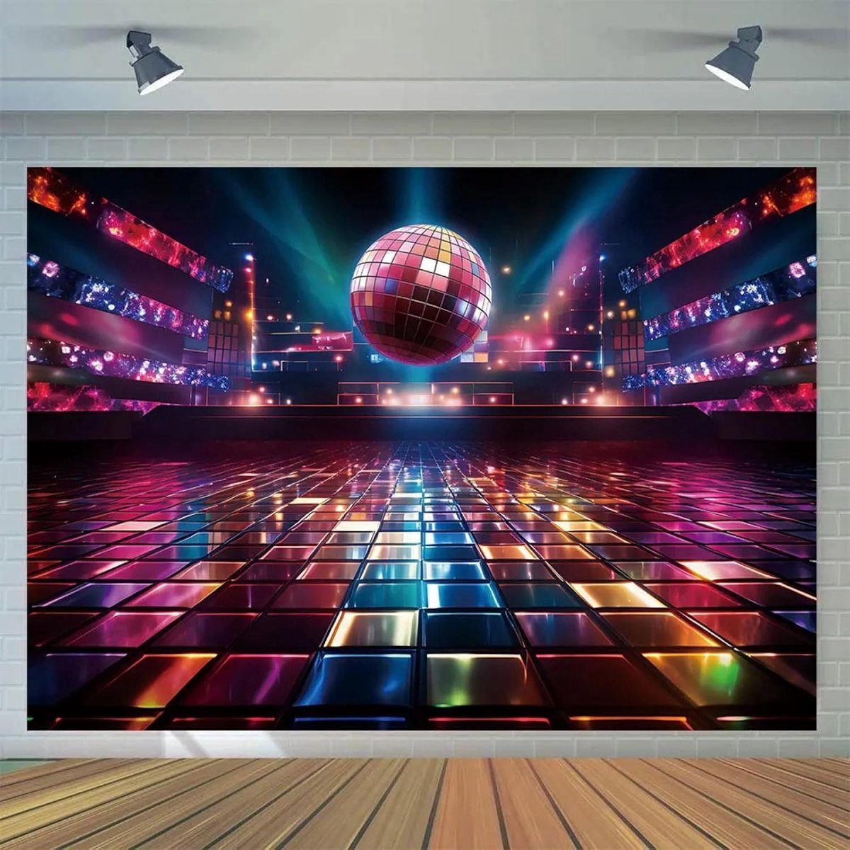 Fotografie Achtergrond - Decoratie Banner - Feest Studio - Naadloos Vinyl - 350x230cm