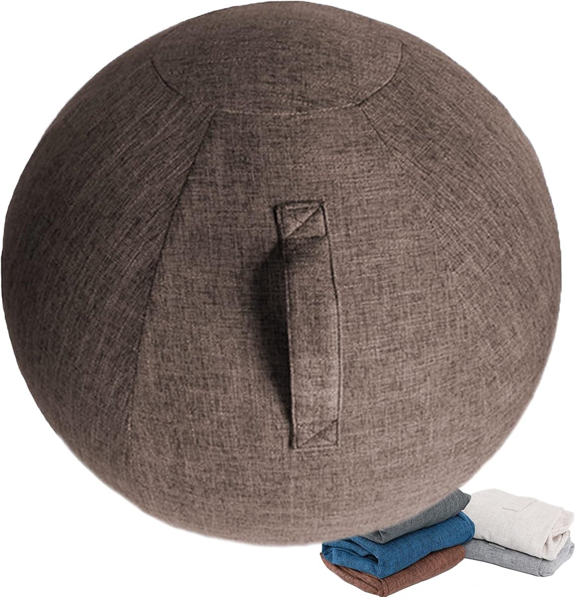 Ergonomische Bal - Zitbal Balans - Zittend Werk - Core Versterkend - 55 cm - Bruin
