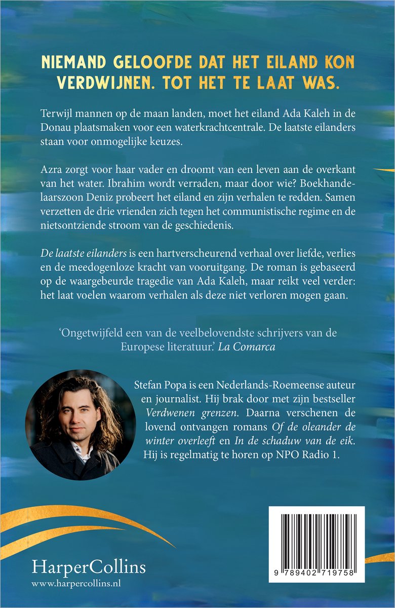 De laatste eilanders - back cover