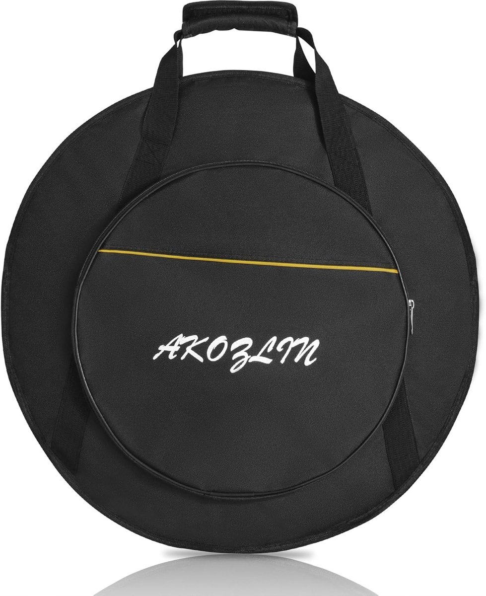 Bekken Hoes - Percussie Tas - Muziek Transport - 5mm Gewatteerd - 22 inch - Zwart